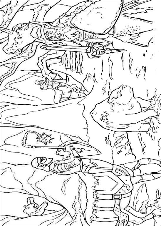 14 coloring pages of Narnia (The Chronicles of Narnia )